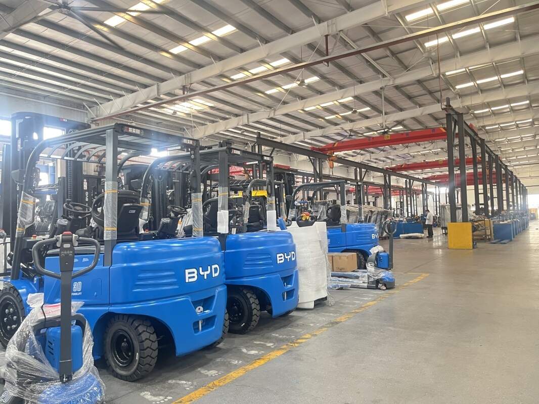La carretilla elevadora con batería de litio BYD ayuda a alimentar a las empresas a reducir costos y mejorar la calidad(Figura1)
