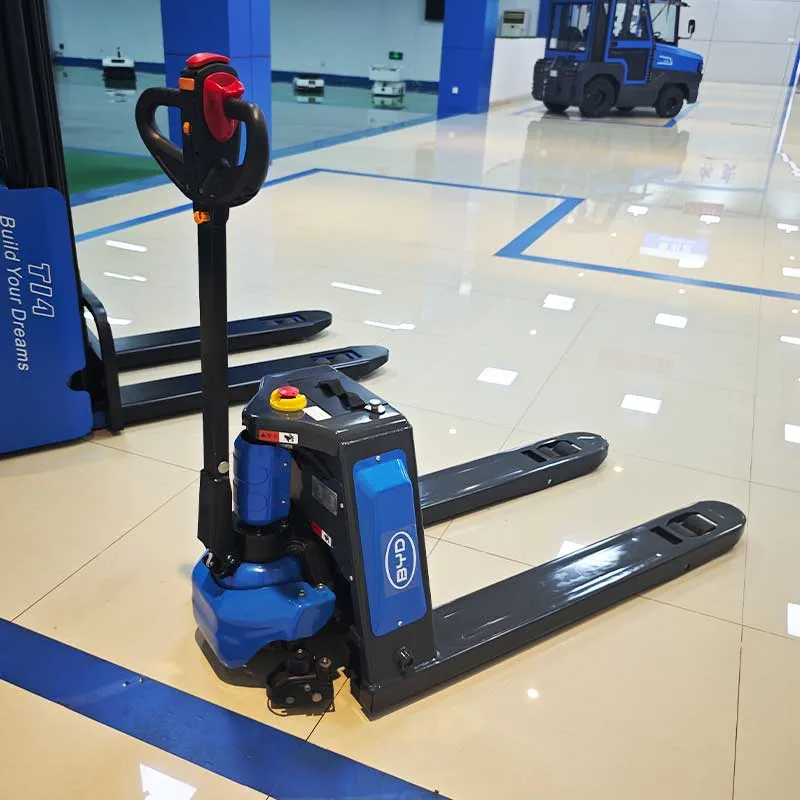 Transpaleta Eléctrica para Caminar de 2 Toneladas, Hormiga Azul 20 Plus